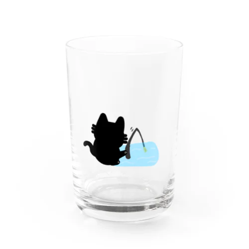 釣り猫 Water Glass