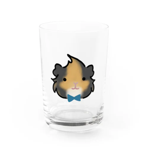 うちのモルちゃんがモデルです Water Glass