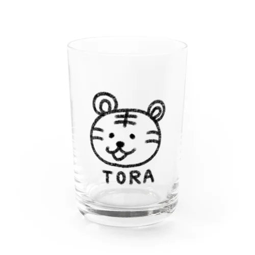 トラトラくん Water Glass