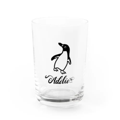 Adélie Penguin (+logo A) Water Glass