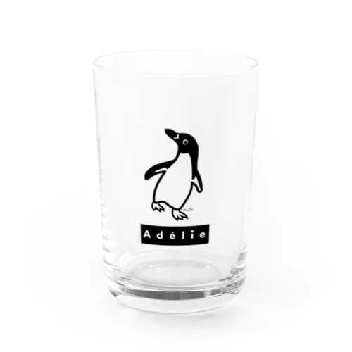 Adélie Penguin (+logo B) グラス