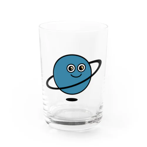 uramo planet Water Glass