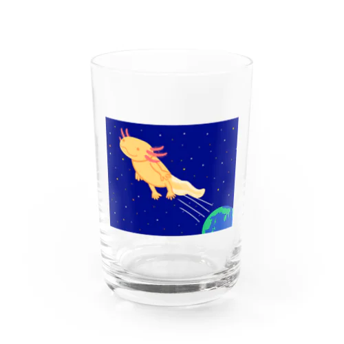 ウーパー宇宙へ Water Glass