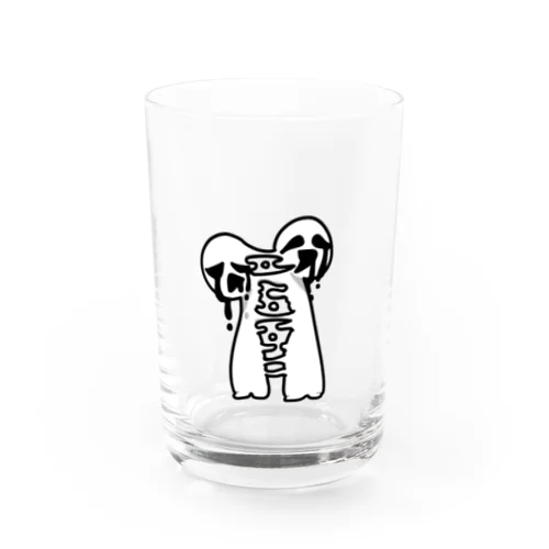 くっついちゃうよ Water Glass