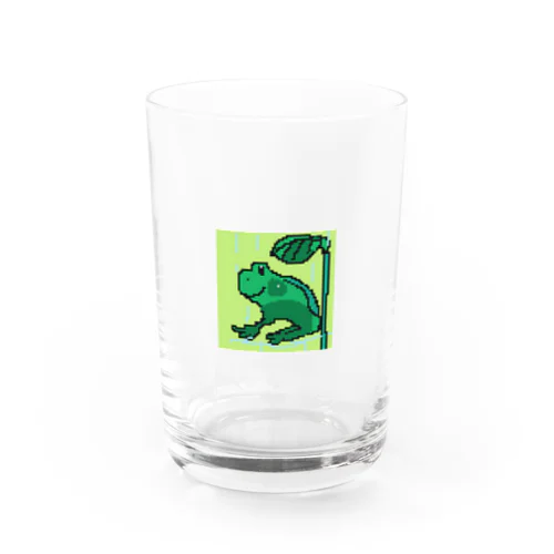 ドット絵カエルくん Water Glass