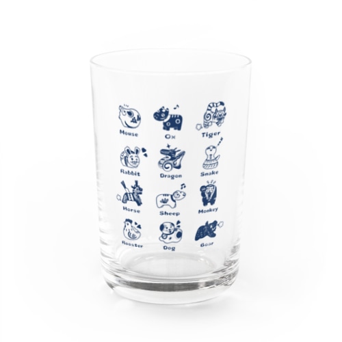 The Zodiac of Fukushima Water Glass