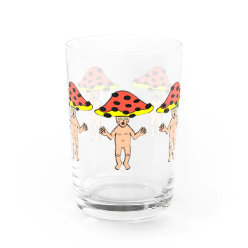 キノコビト Water Glass