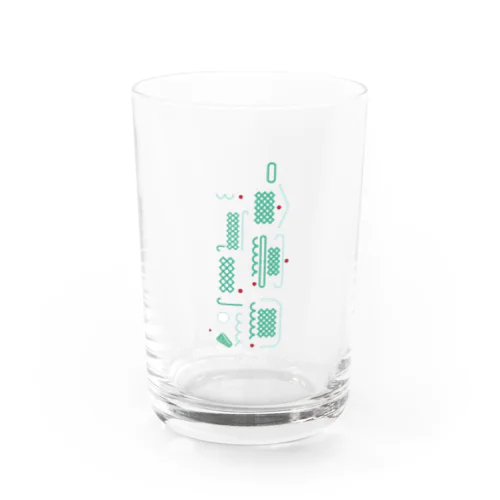 メロンソーダが飲みたい Water Glass