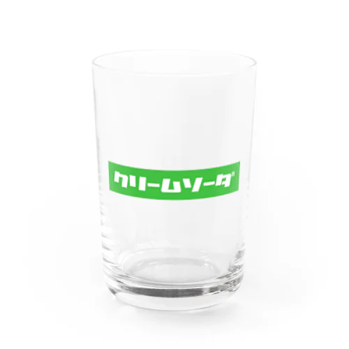 クリームソーダ Water Glass