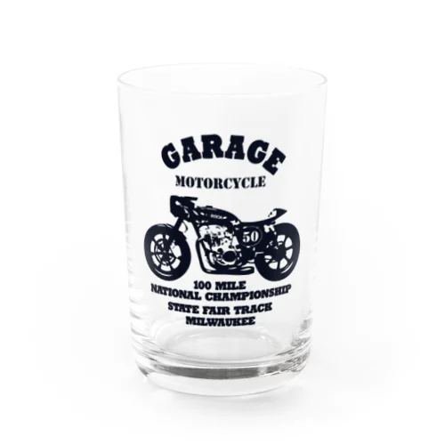 武骨なバイクデザイン Water Glass