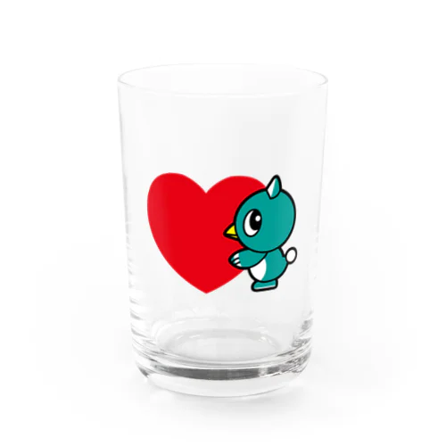 ハートのやっち Water Glass