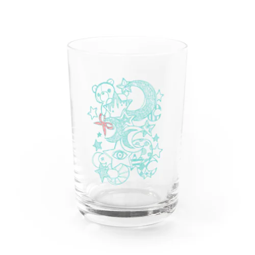 はさみくみゃスター Water Glass