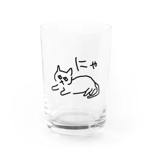 【もふ】 Water Glass