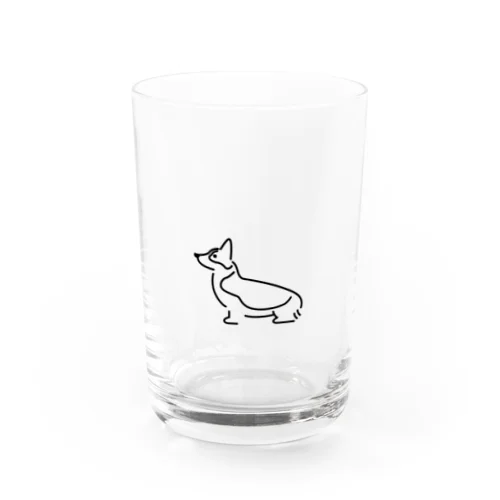 コーギー Water Glass