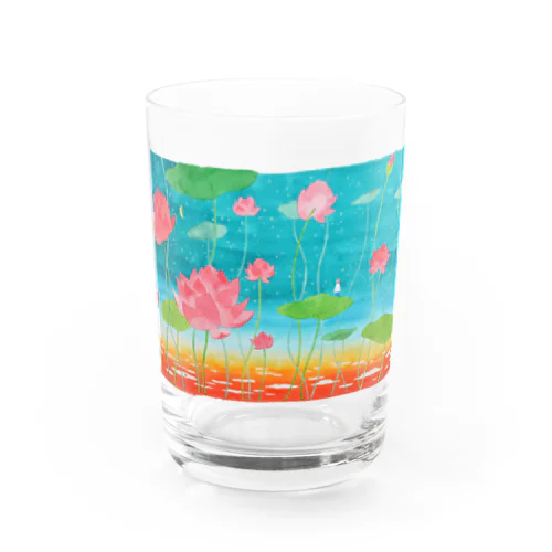 雲つきぬけて空めざす夢 Water Glass