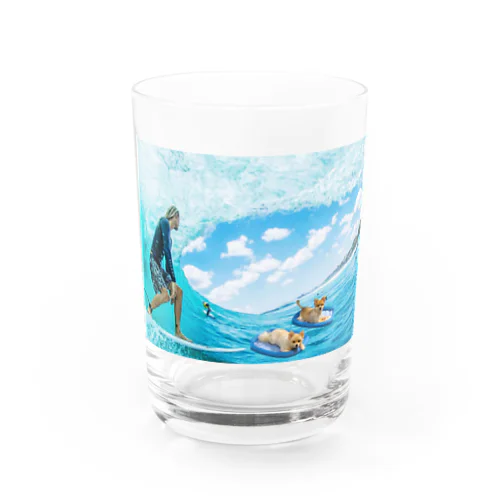 きなゆずサーフィン Water Glass