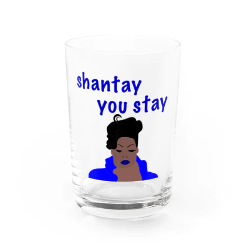 Shantay You Stay Water Glass