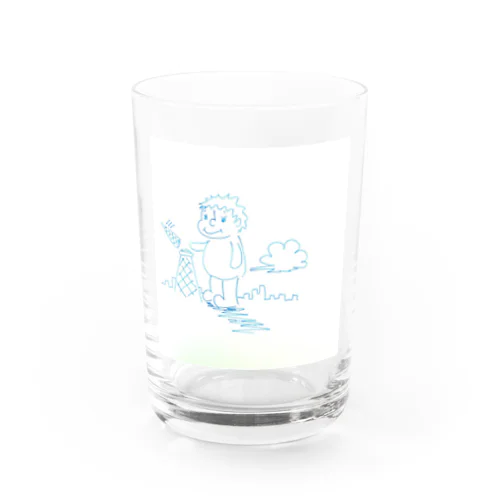 ゆるふわ害獣【とよじぃ 】 Water Glass