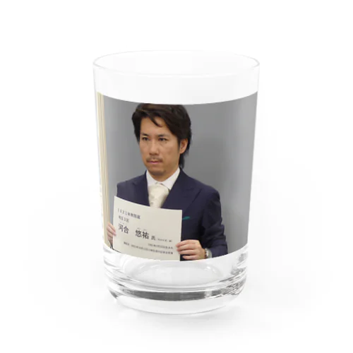 河合ゆうすけ（衆議院記者会見） Water Glass