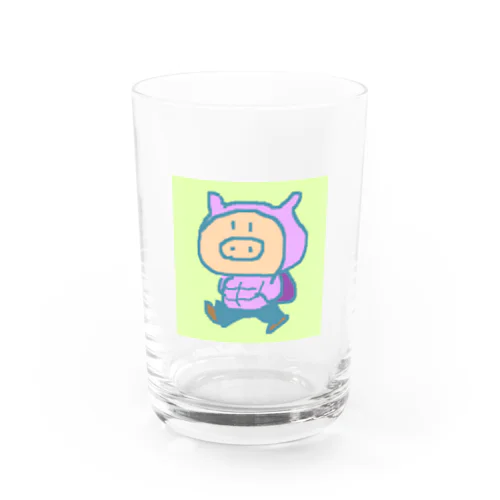 ぶたやまだくんゲーム買いに Water Glass