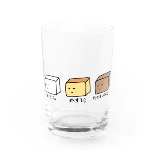 とうふ かすてら たくはいびん Water Glass