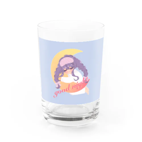 ブルーver Water Glass