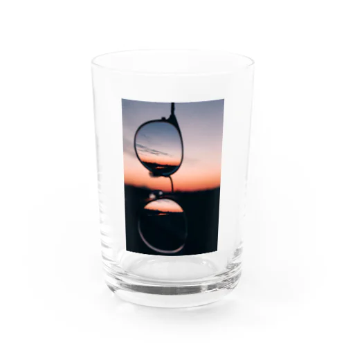 夕方の空 Water Glass