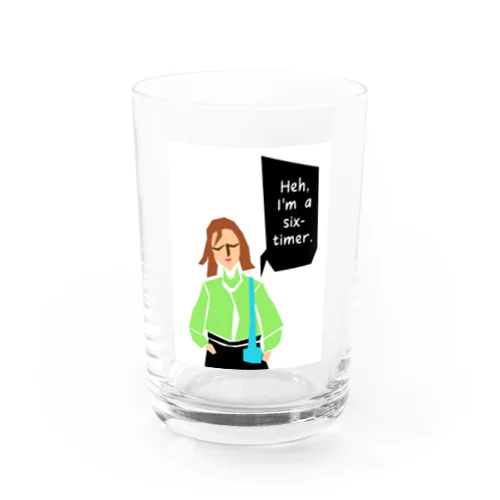 “YABAJO”パート②「Rokumata woman」 Water Glass