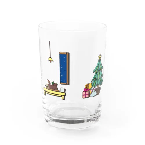 クリスマスツリー Water Glass