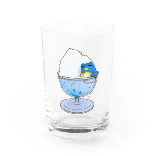 かき氷ぴんぎん Water Glass