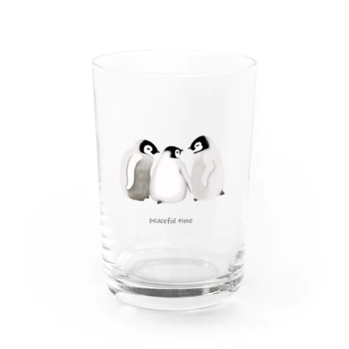 皇帝ペンギンのヒナ２ Water Glass