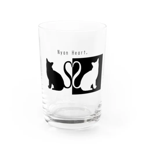 Nyan Heart. Water Glass