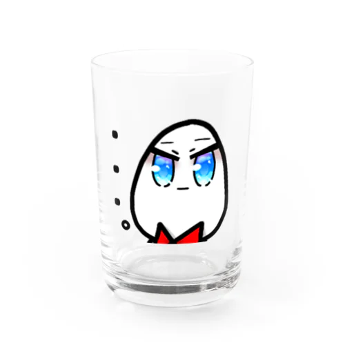 まがおのゆでたまごちゃん Water Glass