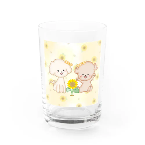 風香ちゃん 涼香ちゃん Water Glass