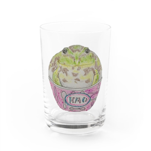 カエルちゃんアイス Water Glass