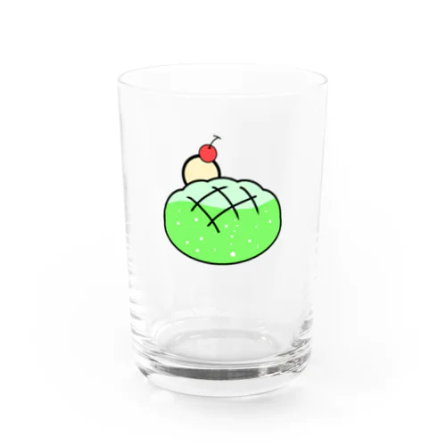 クリームメロンパンソーダ Water Glass