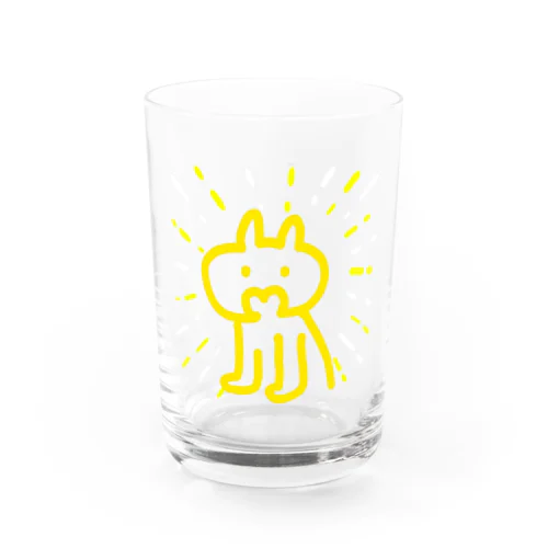 🌈✨！何か閃いた猫さん！✨🌈 Water Glass