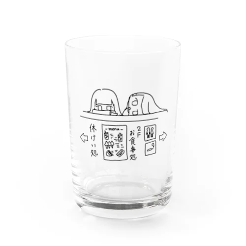 深夜のカウンター Water Glass