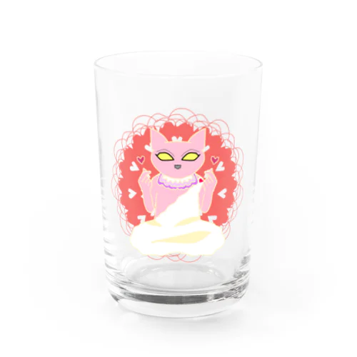 ズッキュン神 Water Glass