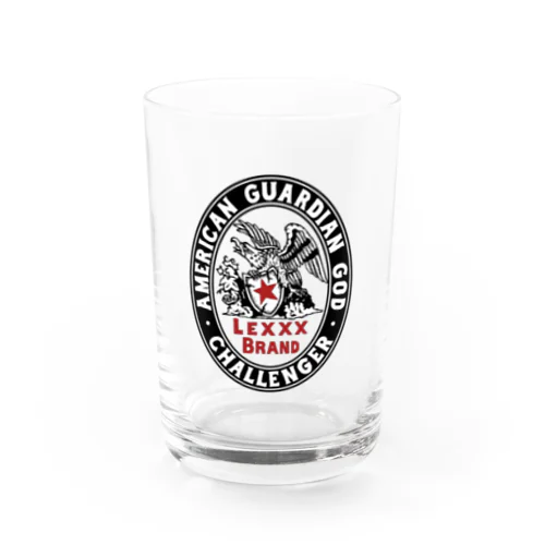 American GOD Water Glass