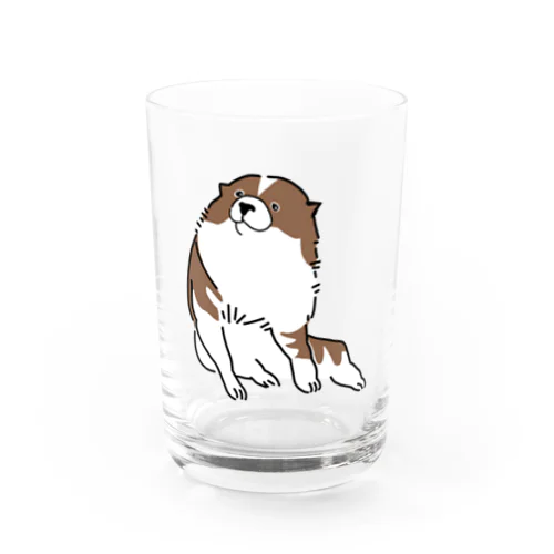 蘆雪犬C Water Glass