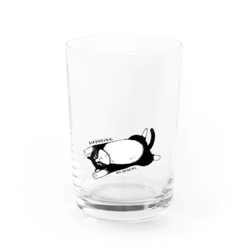 まろ助寝そべり Water Glass