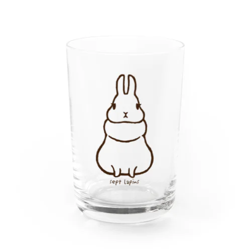 おすましウサちゃん Water Glass