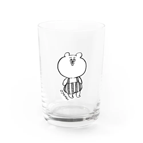 くまちゃ Water Glass