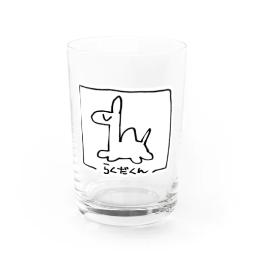 隔離されたらくだくん Water Glass