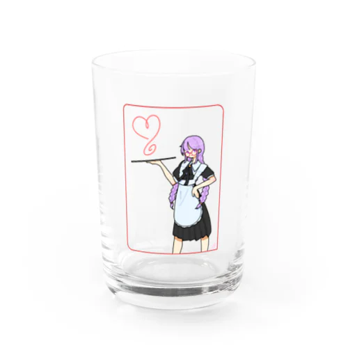 めがねのメイドさん Water Glass