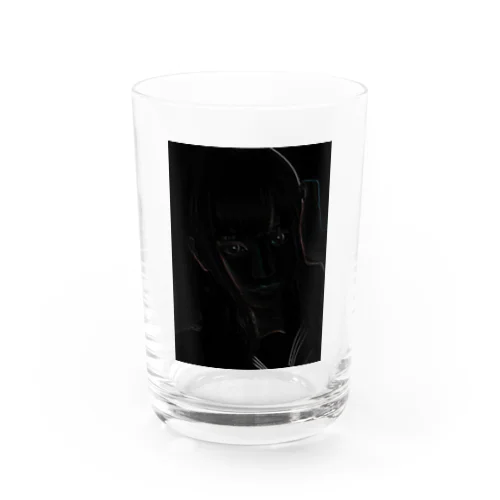 女子高生ブラック Water Glass