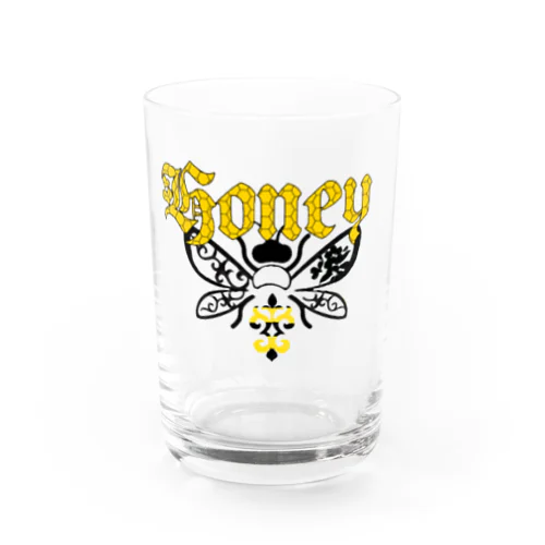 蜂デザイン(Honey) Water Glass