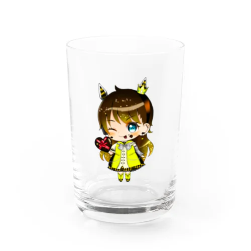 バレンタインうさちゃん Water Glass