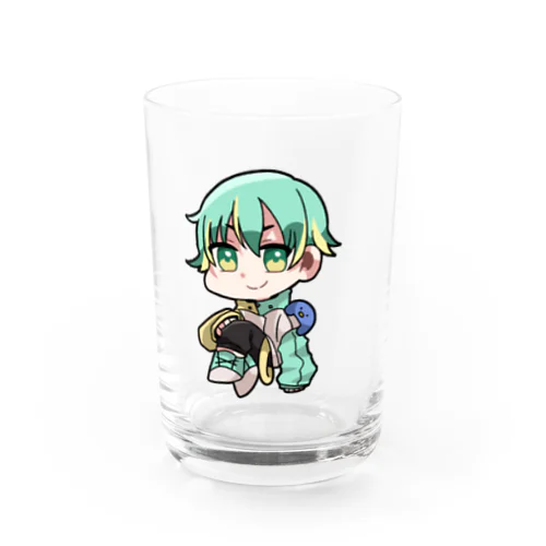 みぎてんめちゃかわ Water Glass